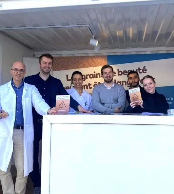 My Skincheck campaign team, photo credit: derma2go